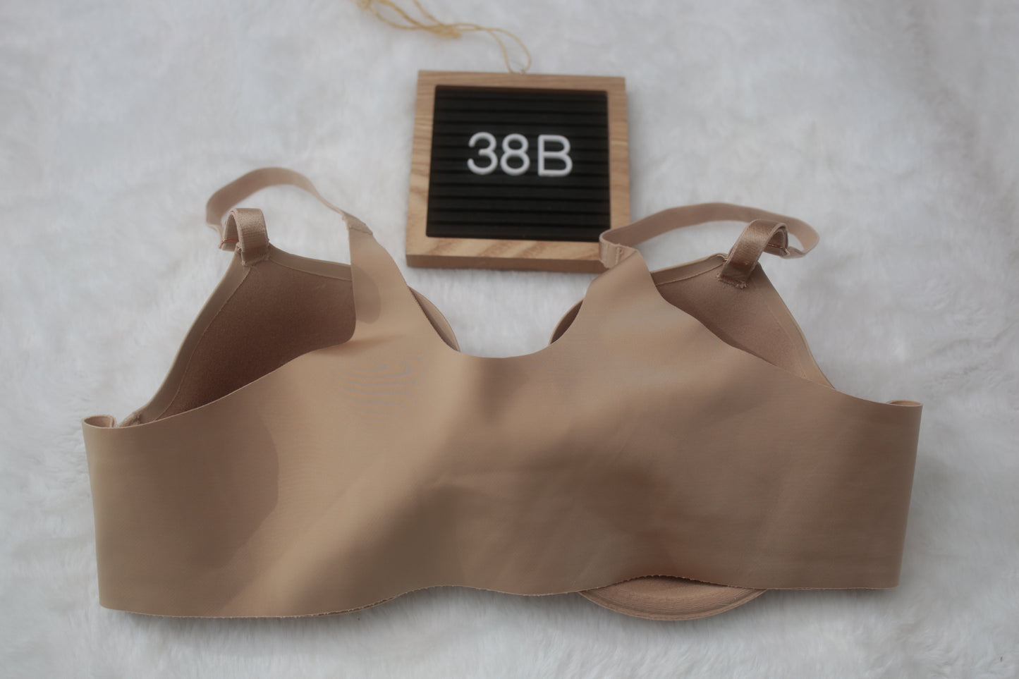 Soma 38B Vanishing 360 Perfect Coverage Front-closure T-shirt Bra Beige