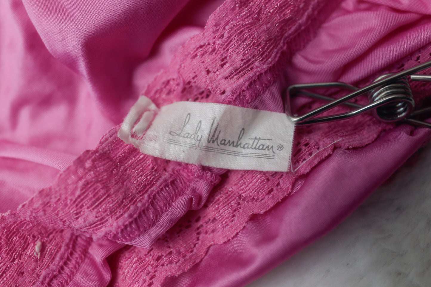 Lady Manhattan Vintage Full Back Panties 9 XL Pink
