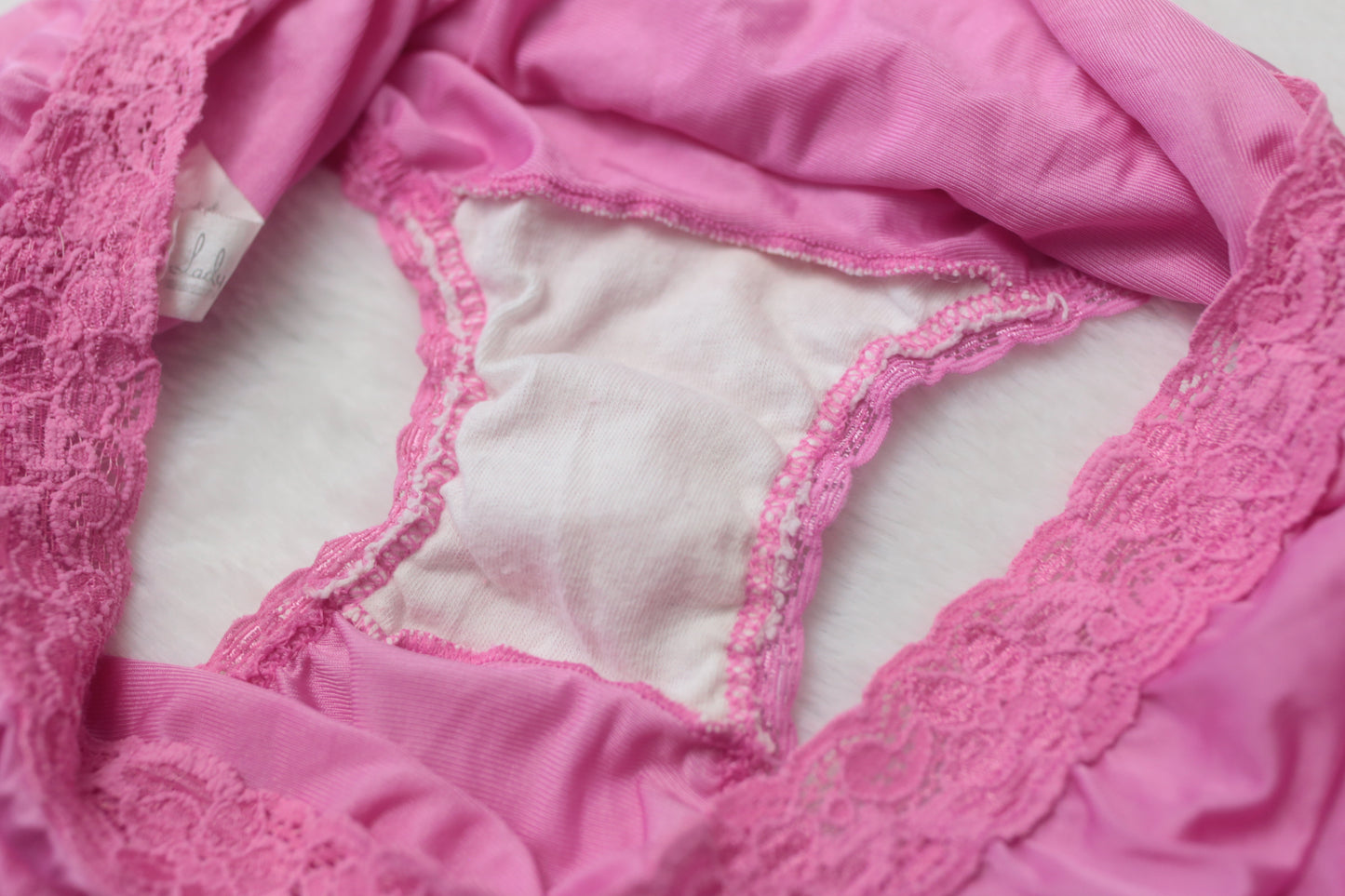 Lady Manhattan Vintage Full Back Panties 9 XL Pink