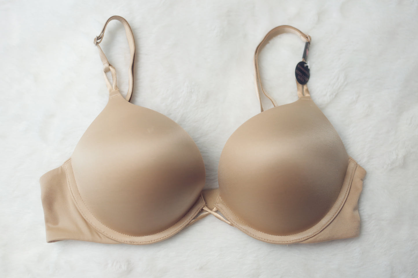 Victoria's Secret 34B Bombshell Push-up Multiway Strap Bra Beige NEW