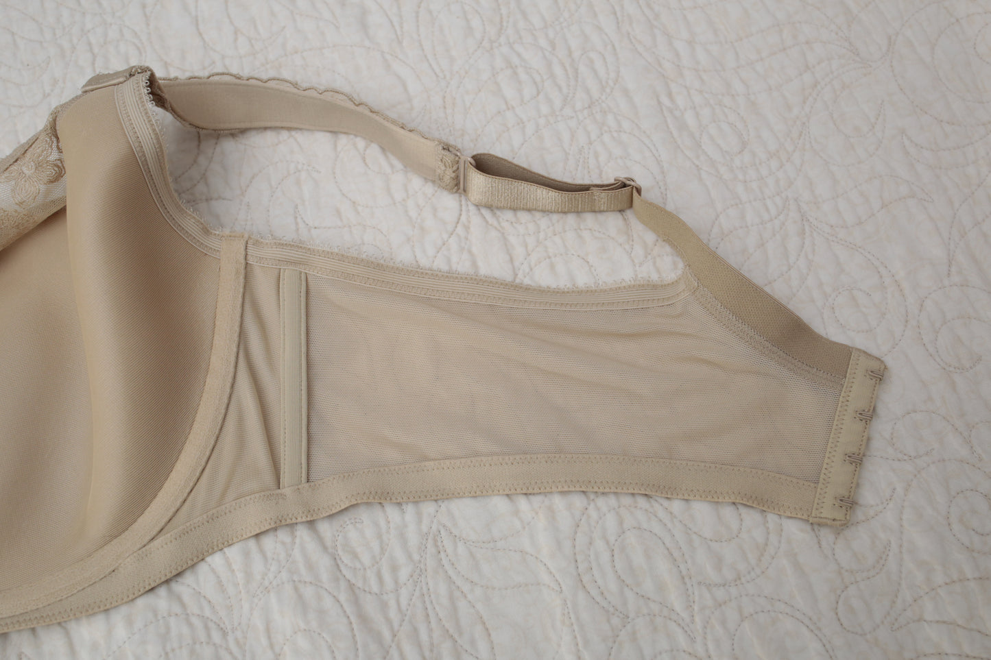 Cacique Intimates 44DDD French Full-Coverage Lace Trim Bra NEW