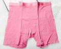 Victoria's Secret Logo Cotton High-Waist Boxer Boy Brief Large Pink NEW
