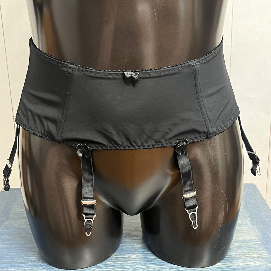 What Katie Did Vintage Sexy Garter Suspender Belt XXXL 3XL 3X Black England-made