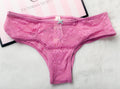 Victoria's Secret Tease Lace Cheeky Panty XS Pink NEW