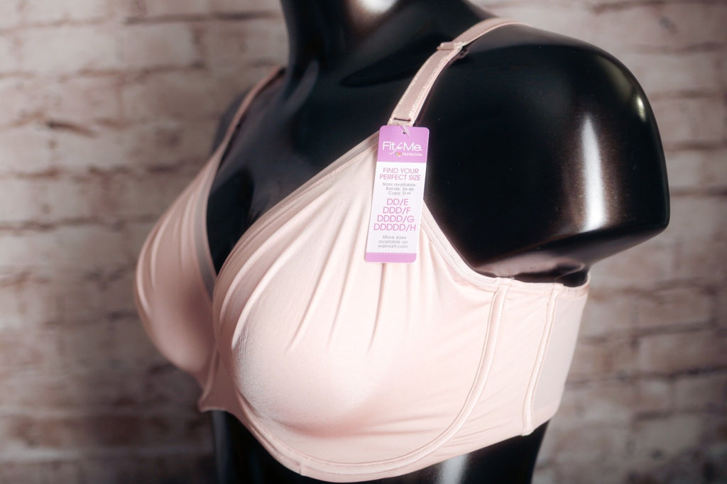 Fruit of the Loom Fit for Me Unlined Seamless Full Coverage Bra Pink 42DDD NEW