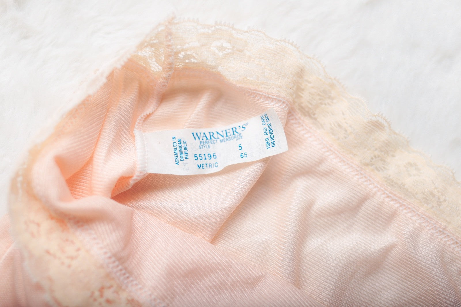 Warner's Vintage Silky Shiny Soft Satin Brief Panties 5 S Nude Full Back NEW