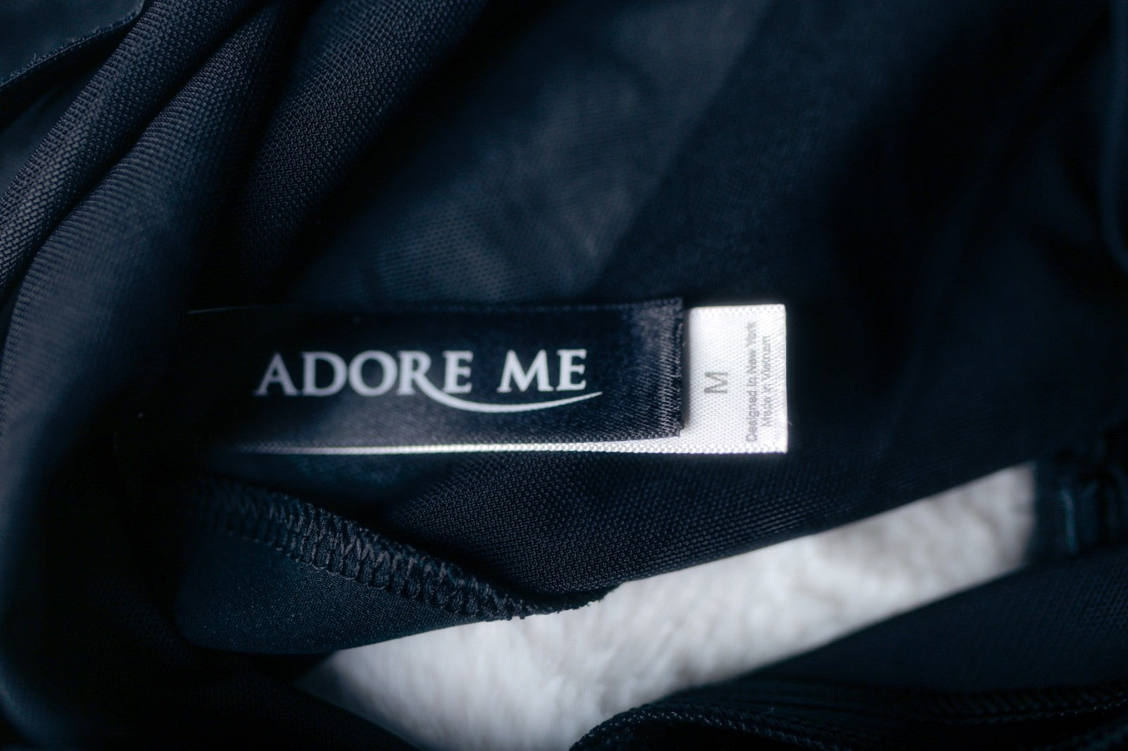 Adore Me Sheer Mesh Sexy Burlesque Choker Halter Bodysuit Teddy M Black NEW