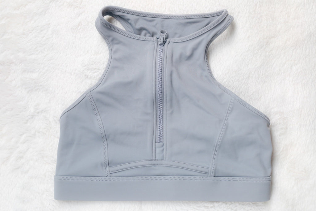 Fabletics Crossback Front Zip Compression Sports Bra Lot 3 Bras Small