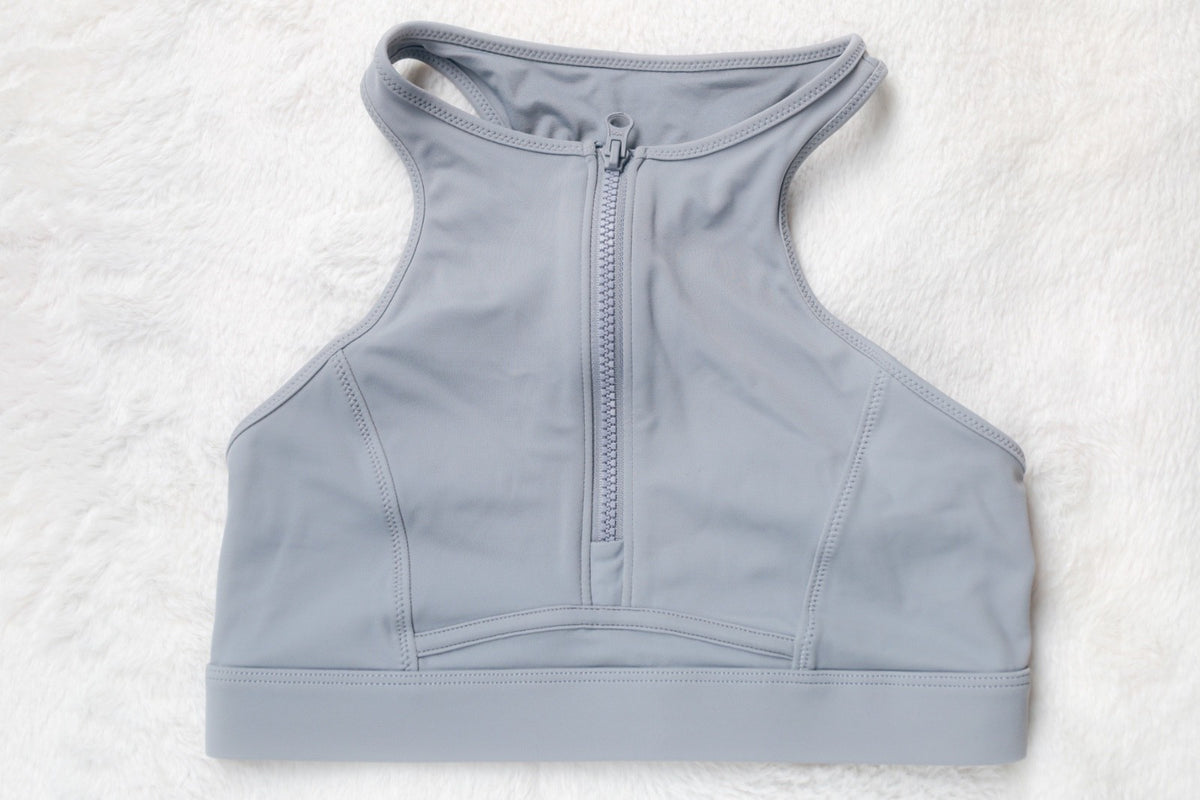 Fabletics Crossback Front Zip Compression Sports Bra Lot 3 Bras Small