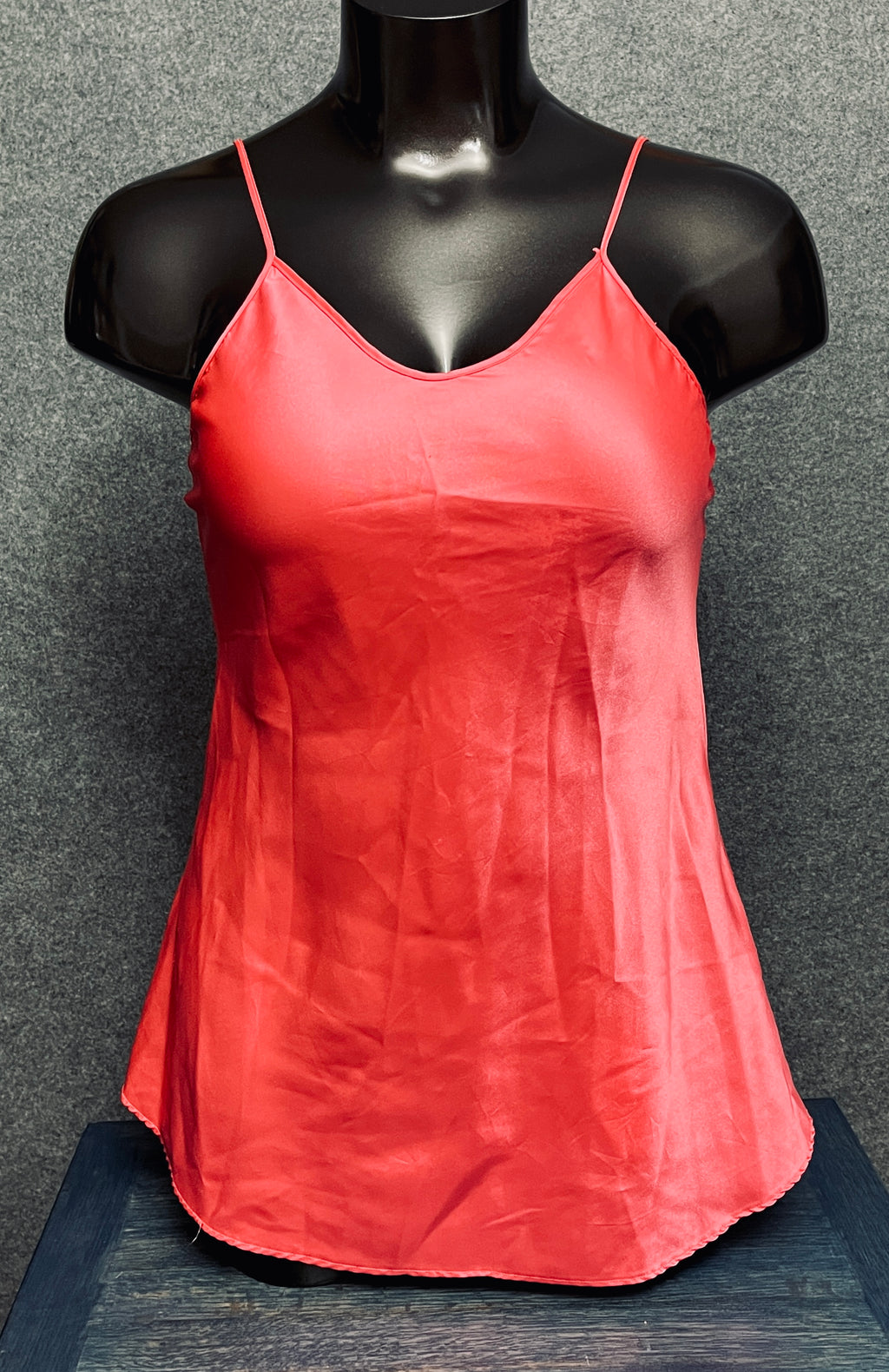 Unbranded Pink Satin Chemise Babydoll Lingerie: Size Large