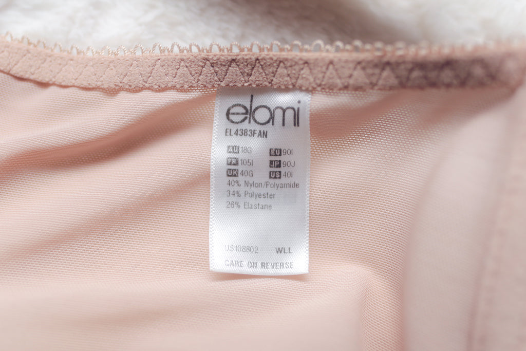Elomi Charley Bandless Spacer EL4383 Molded Underwire Full-coverage T-Shirt Bra US 40I UK 40G