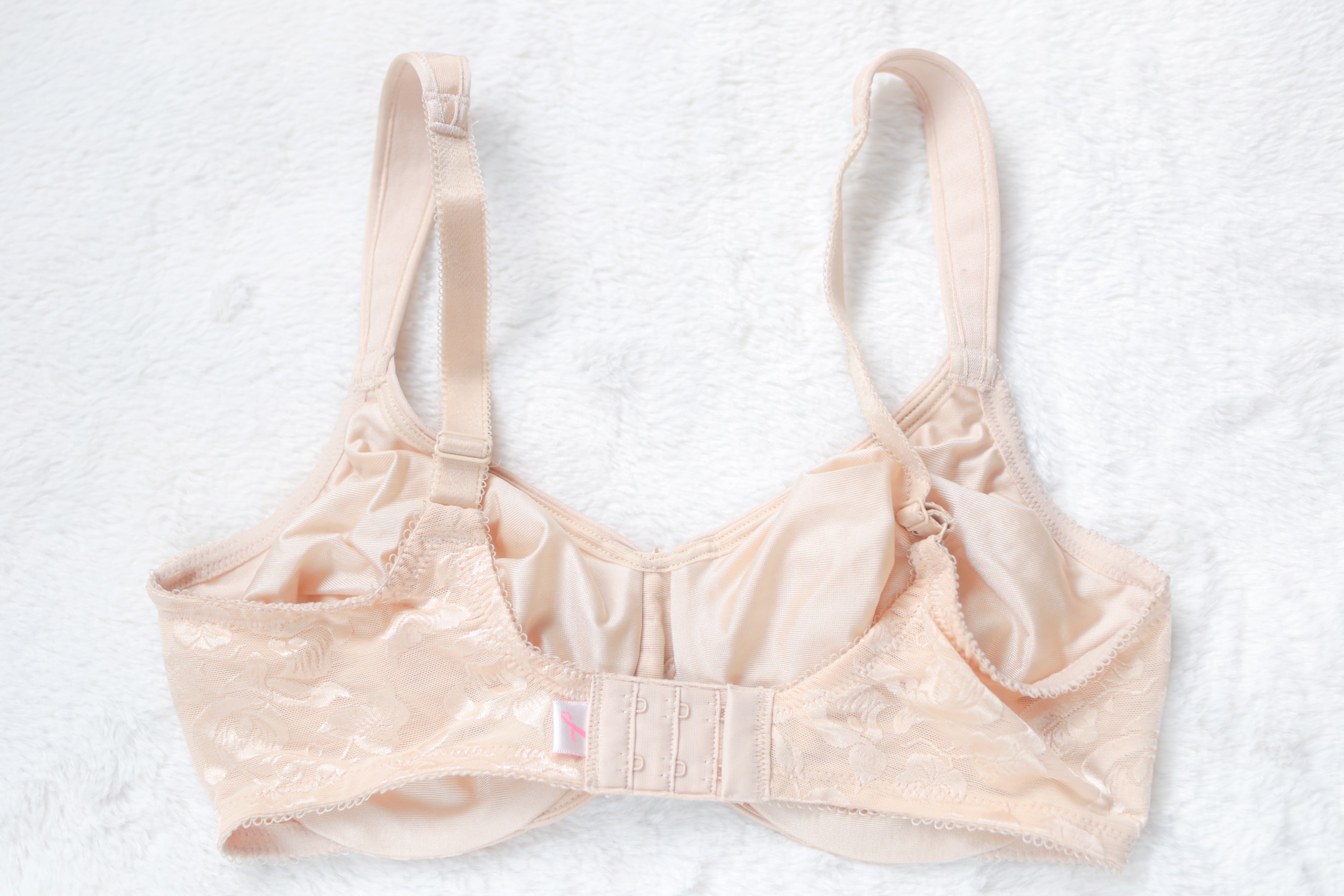 Wacoal Awareness 85567 Underwire Full Coverage Unlined Bra 34D Nude Beige