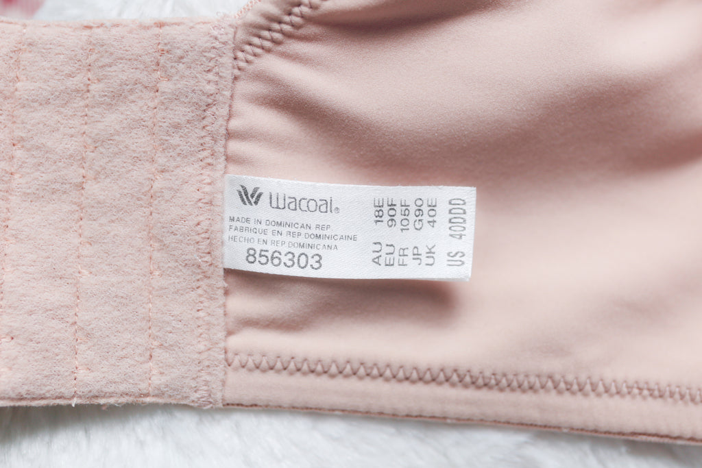 Wacoal Back Appeal Wire Free 856303 Wireless Bra 40DDD Nude