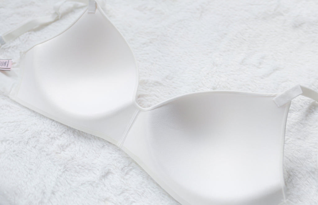 Victoria's Secret T-shirt Lightly Lined Wireless Bra 32DD White