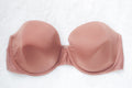 Victoria's Secret Lined Strapless Underwire Bra Rust Brown 36DD