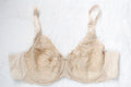 Wacoal Renaissance Rose 85720 Unlined Lace Underwire Bra Beige 42C