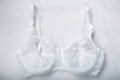 Frederick's of Hollywood Vintage Lace Open-cup Peek-a-boo Ouvert Bra White 36