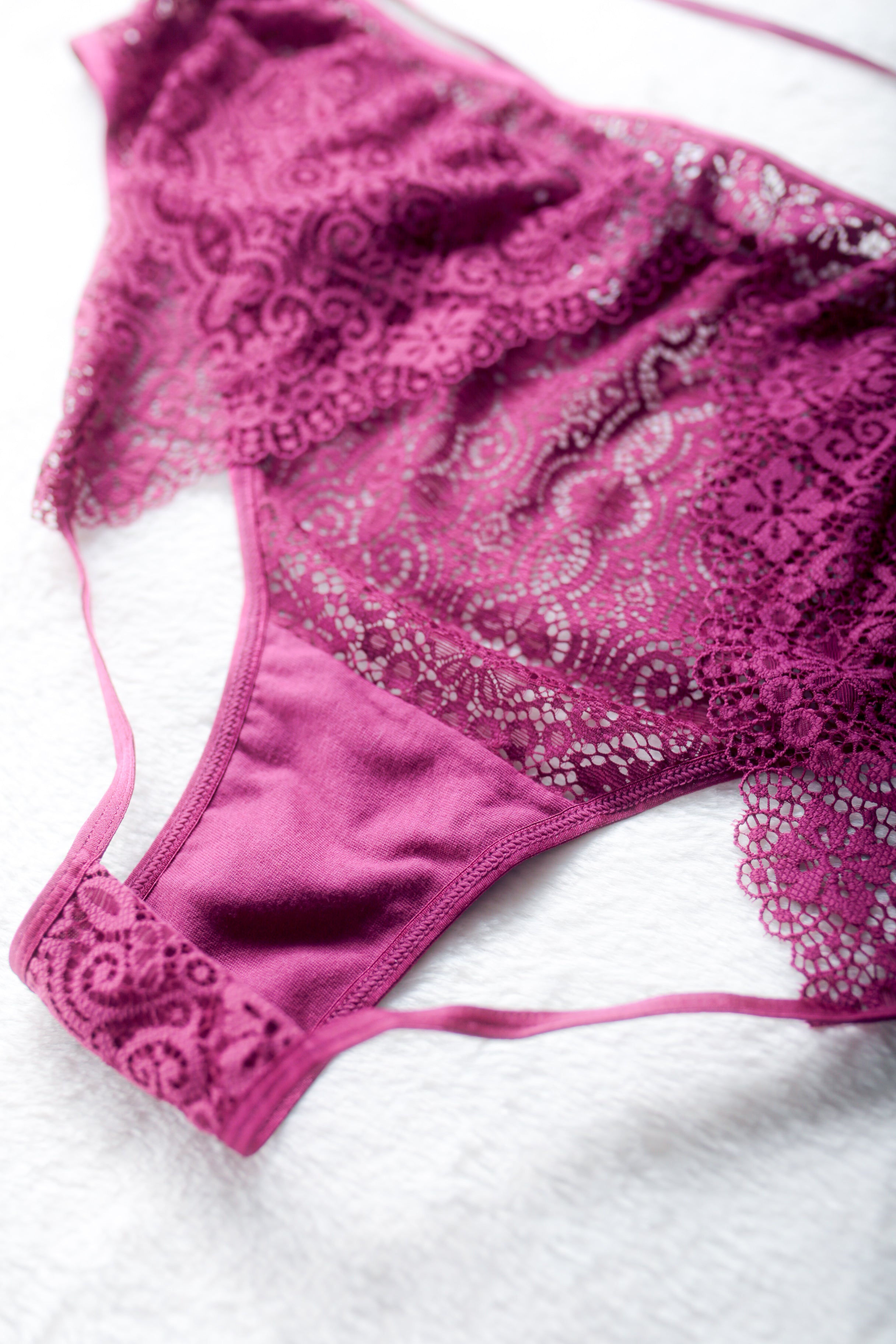 Adore Me Open Back Strappy Sheer Lace Panties 4X XXXXL NEW