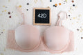 Torrid Curve 42D Convertible Underwire T-shirt Bra Pink Nude
