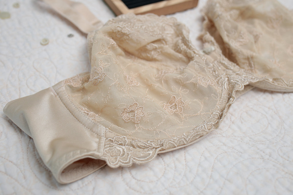 Wacoal 42C Renaissance Rose 85720 Unlined Lace Underwire Bra