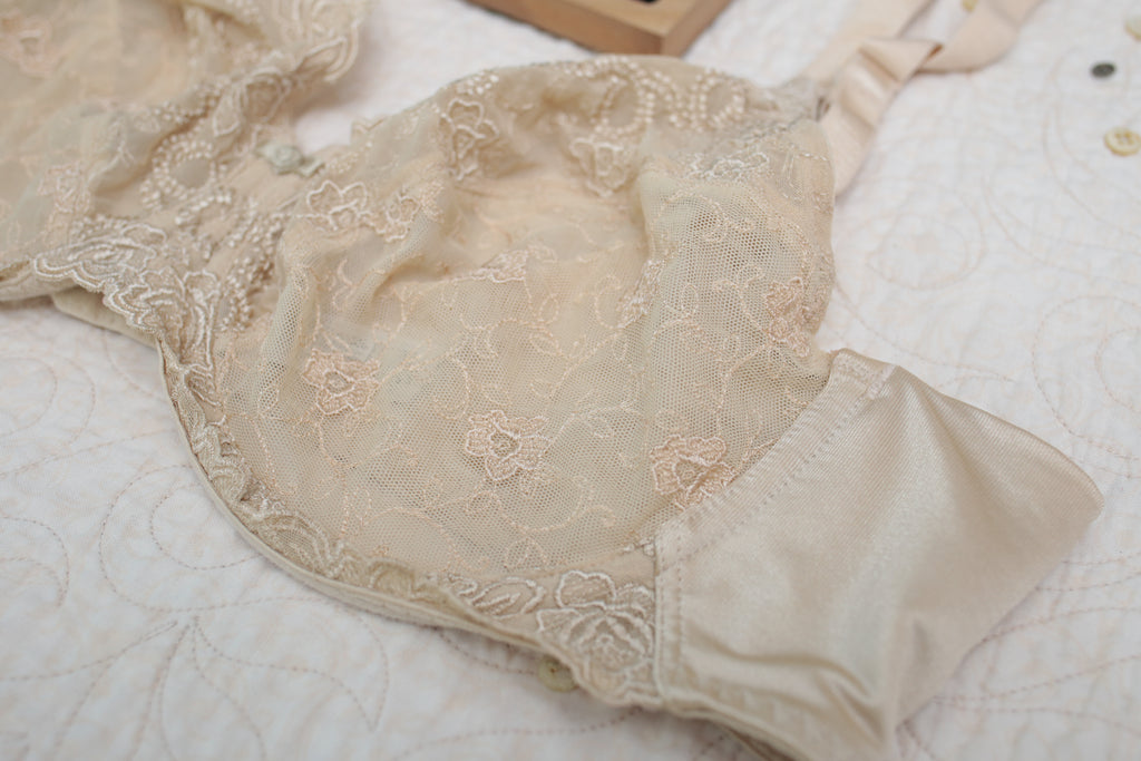 Wacoal 42C Renaissance Rose 85720 Unlined Lace Underwire Bra