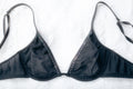 Victoria's Secret Vintage Y2K Unlined Sheer Mesh Plunge Bra Black 34B