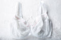 Glamorise 9845 Elegance Lace Wonderwire Unlined Underwire Bra White US 34H UK 34G