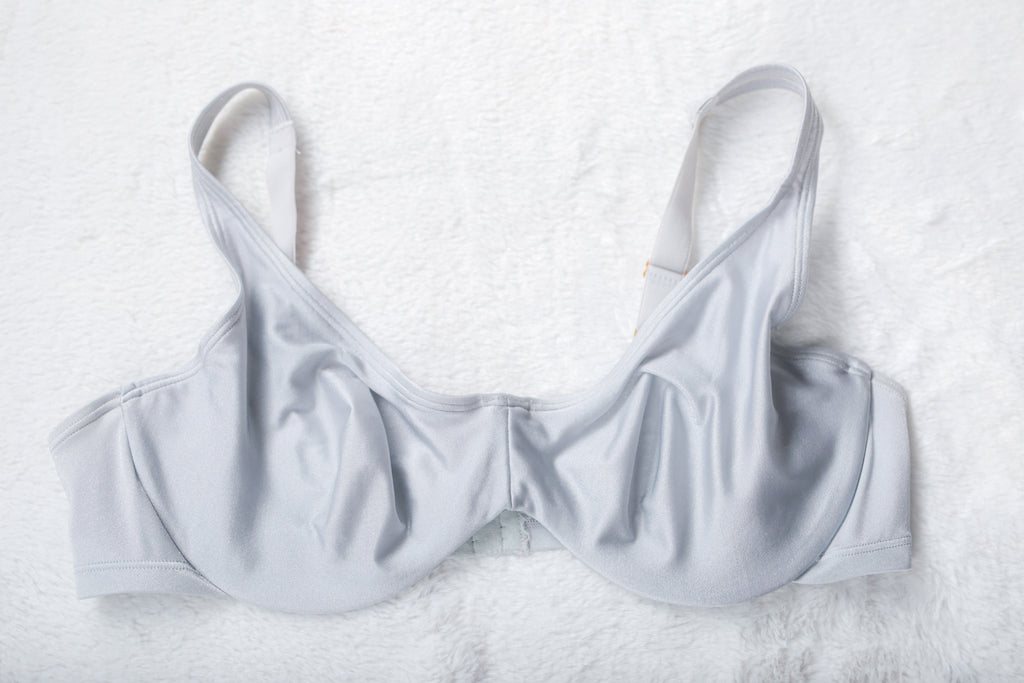 Enhance Vintage Unlined Seamless Shimmer Satin Silver 40D