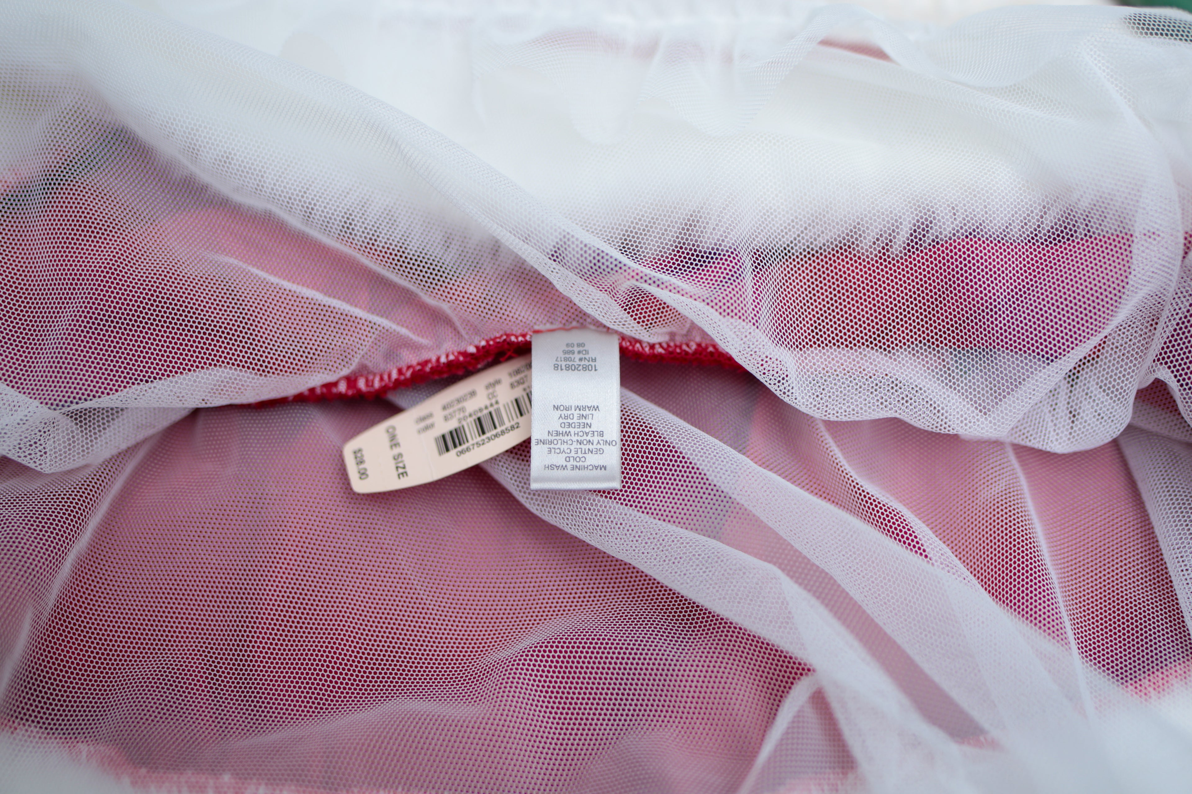 Victoria's Secret Garter Suspenders Christmas Red White Fur Trimmed One Size NEW