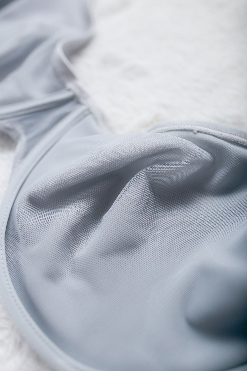 Enhance Vintage Unlined Seamless Shimmer Satin Silver 40D