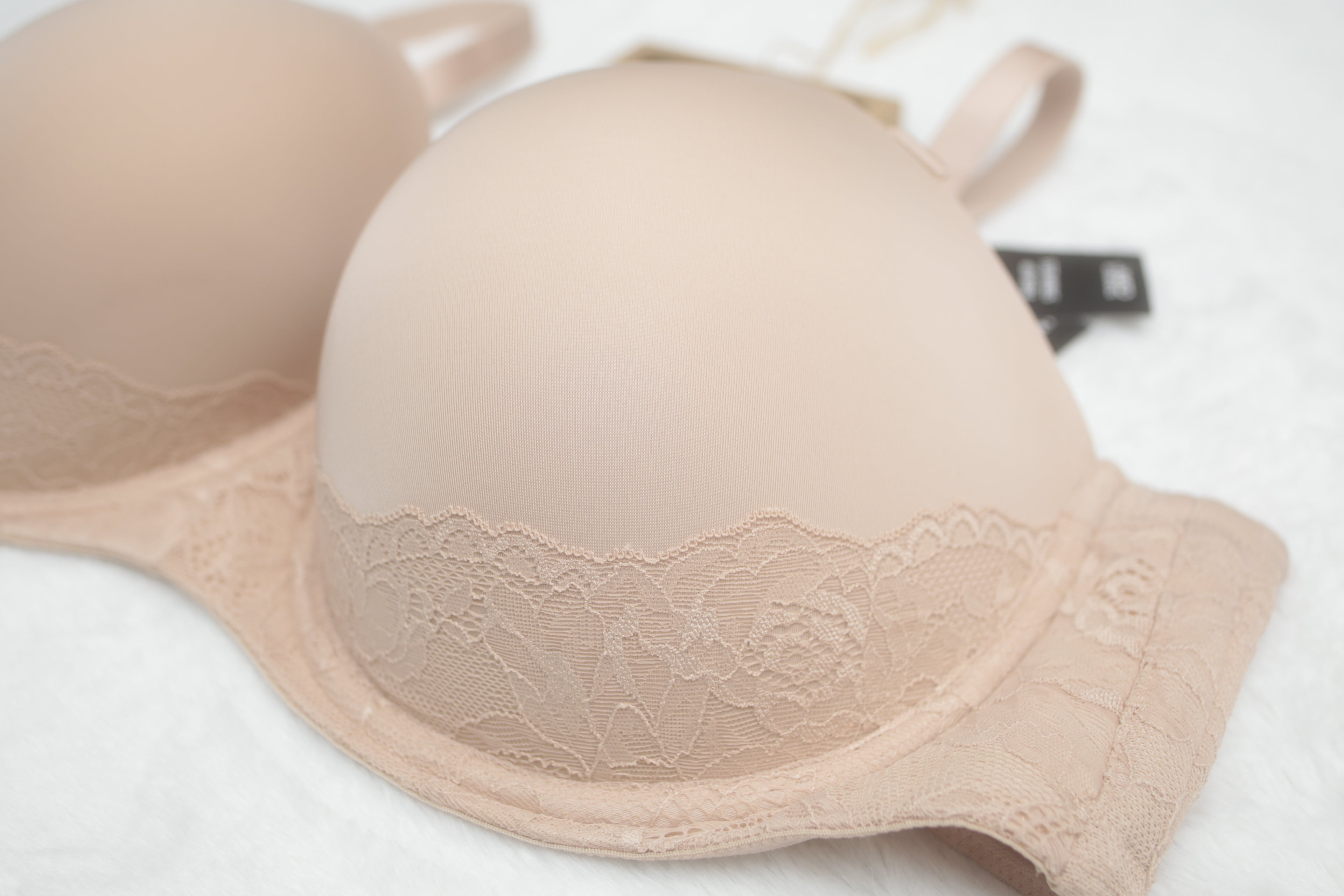 Torrid Curve 46D Push-up Convertible Underwire T-shirt Bra Nude NEW