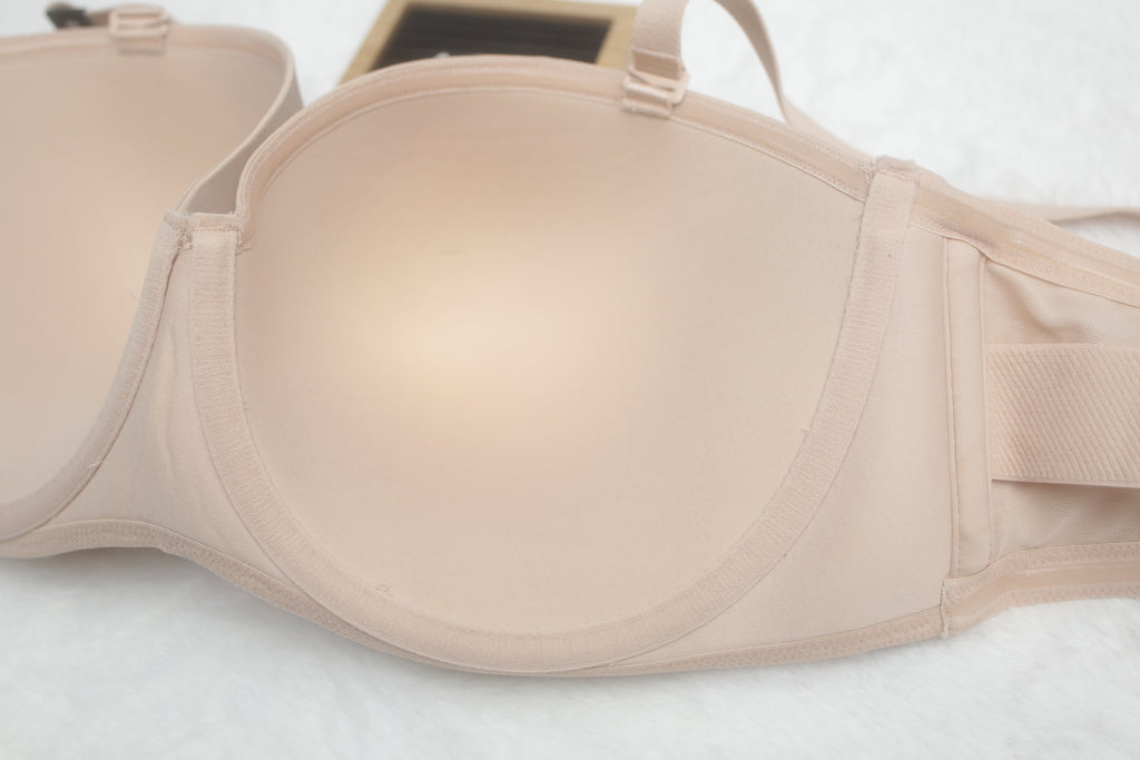 Torrid Curve 46D Push-up Convertible Underwire T-shirt Bra Nude NEW