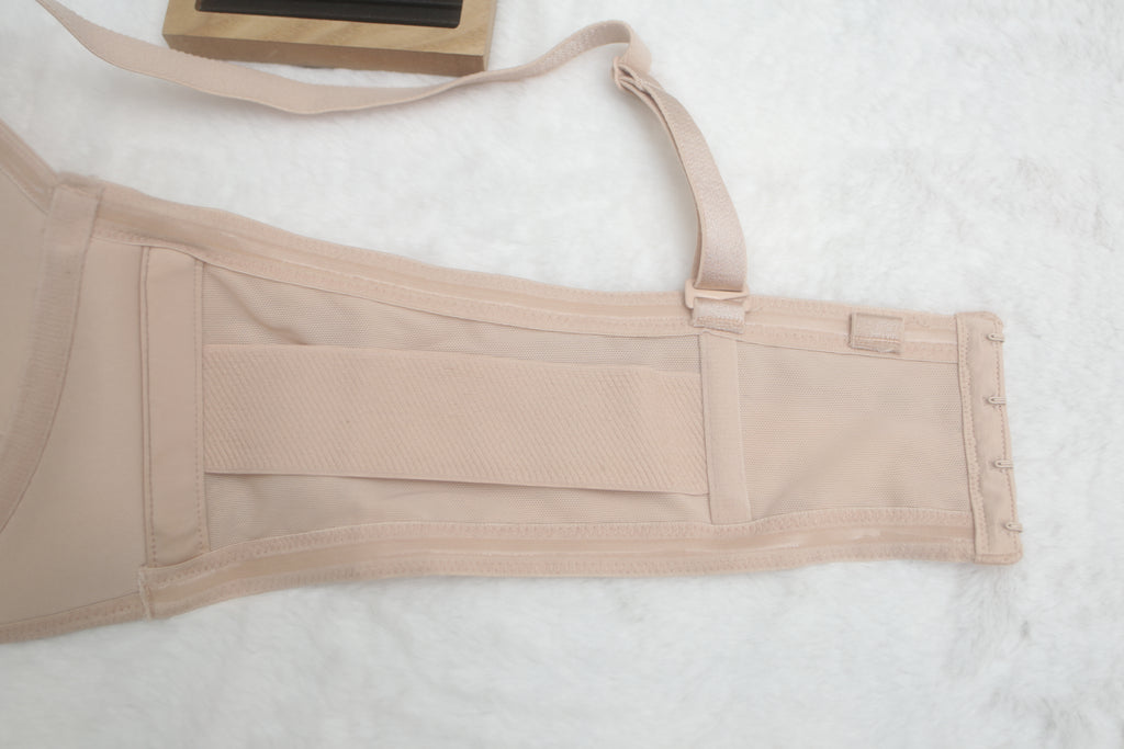 Torrid Curve 46D Push-up Convertible Underwire T-shirt Bra Nude NEW