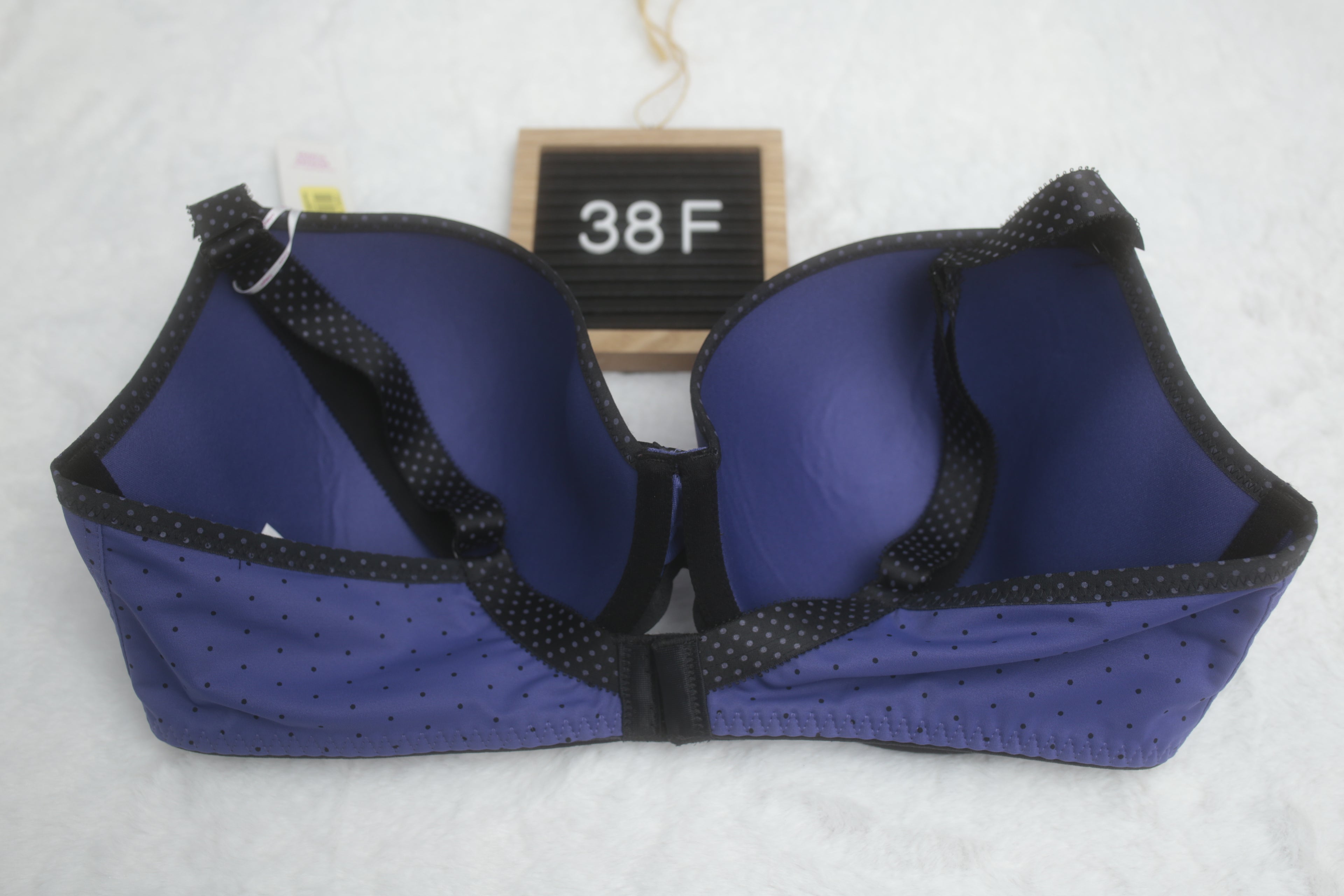 Freya US 38G UK 38F Deco Spotlight AA1554 Underwire T-shirt Bra Indigo NEW