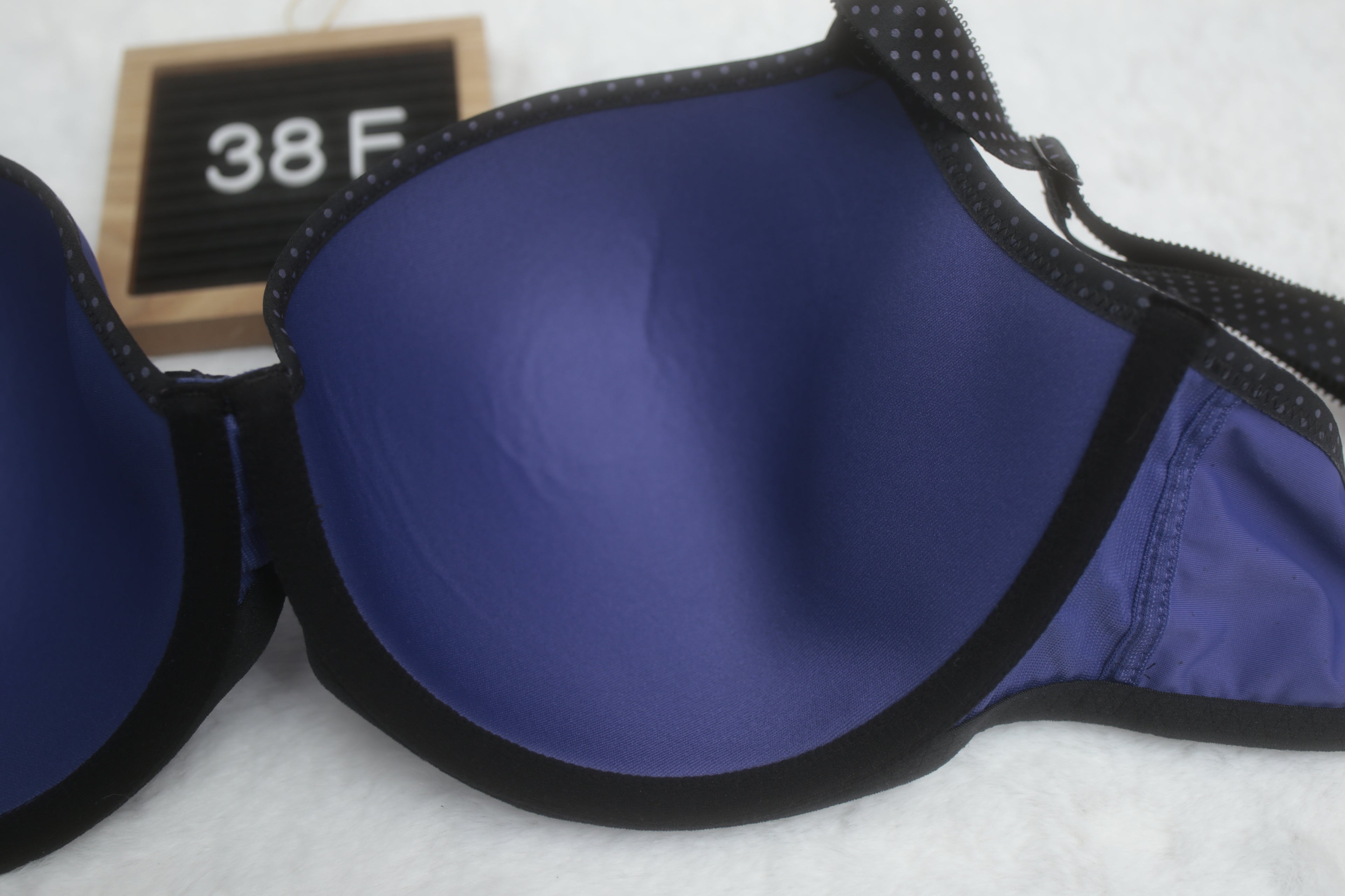 Freya US 38G UK 38F Deco Spotlight AA1554 Underwire T-shirt Bra Indigo NEW