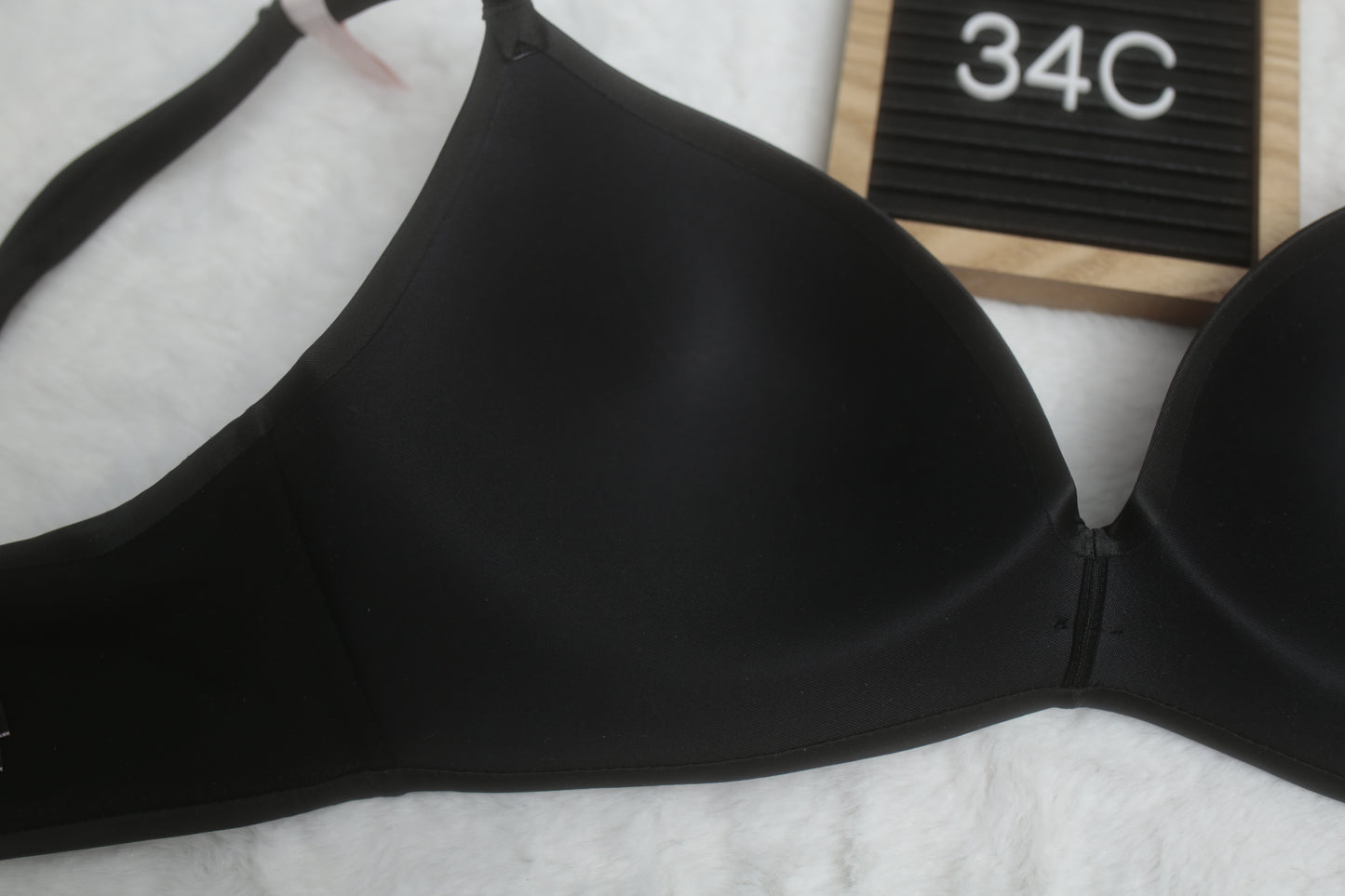 Victoria's Secret So Obsessed Black Padded No-wire Multiway Wireless T-shirt Bra: 34C NEW