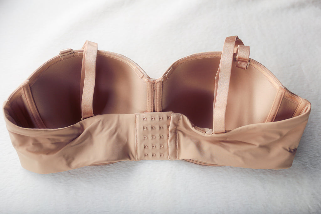 Soma 44D Stunning Starlet Strapless Convertible Underwire Bra Beige NEW