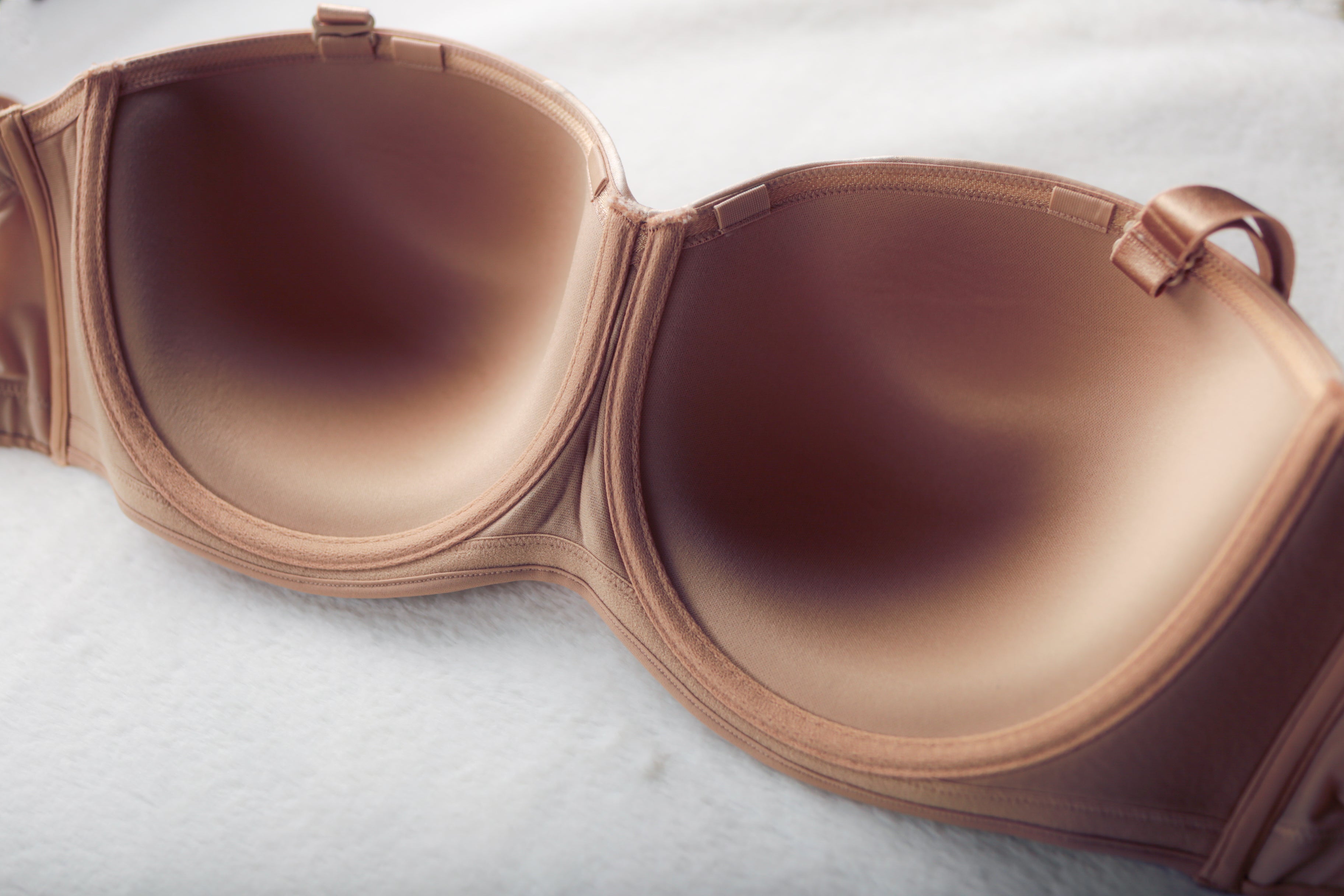 Soma 44D Stunning Starlet Strapless Convertible Underwire Bra Beige NEW