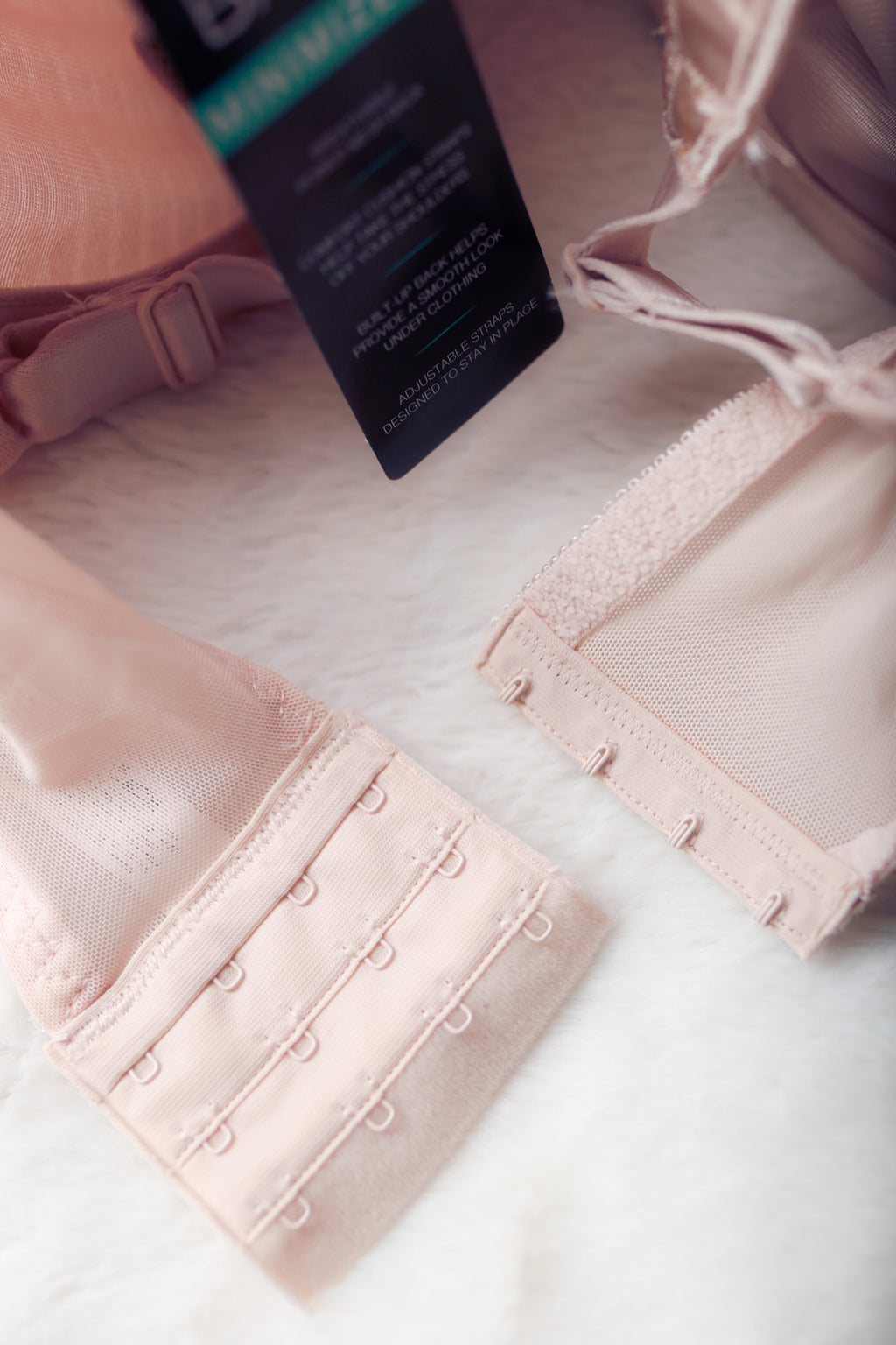 Bali 34DDD Satin Tracings Minimizer 3562 Full Figure Underwire Bra Nude NEW