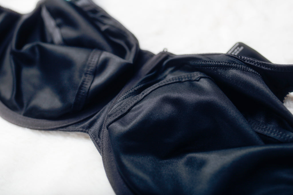 Bali 34DDD Satin Tracings Minimizer 3562 Full Figure Underwire Bra Black NEW (Copy)