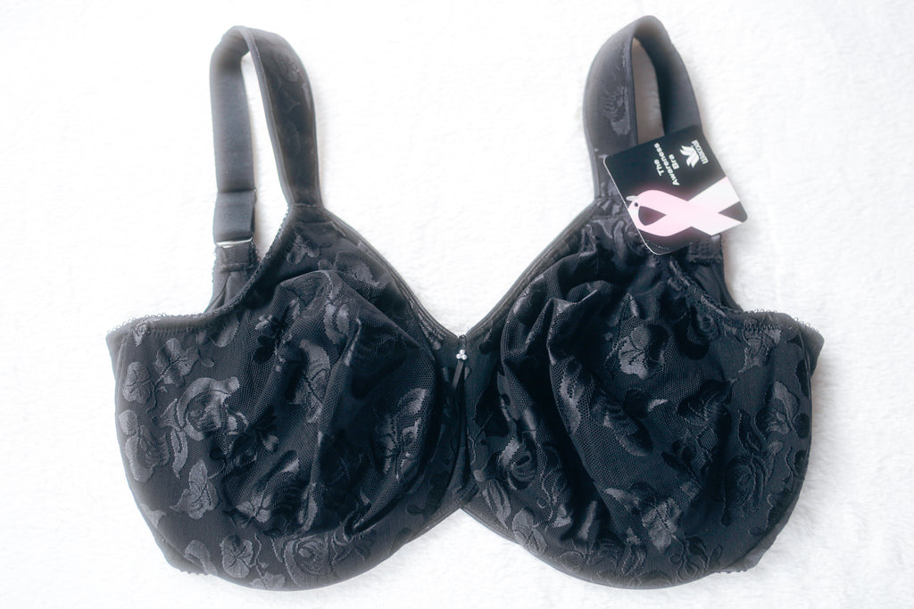 Wacoal Awareness 85567 Underwire Full Coverage Bra Black US 36H UK 36FF NEW