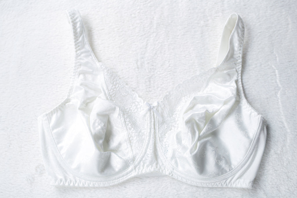 Playtex Secrets 4422 Vintage Signature Underwire Unlined Full Coverage Bra 36DD White