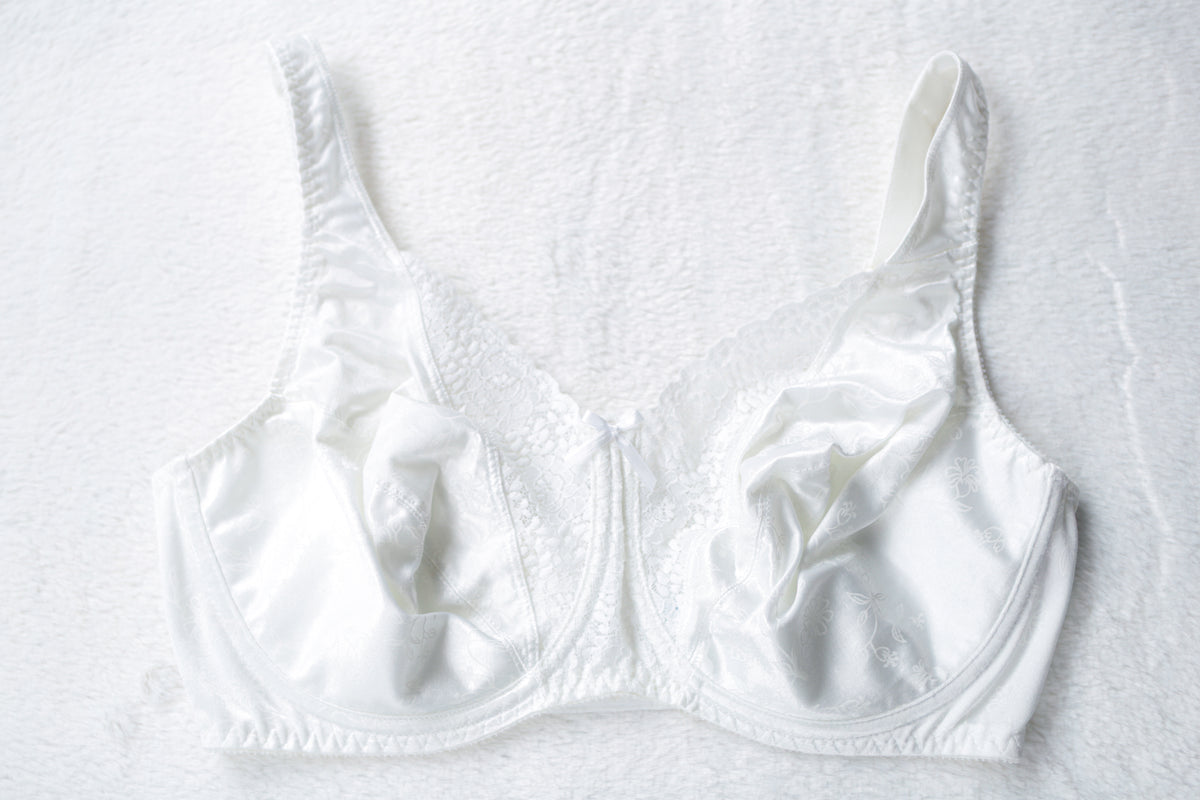 Playtex Secrets 4422 Vintage Signature Underwire Unlined Full Coverage Bra 36DD White
