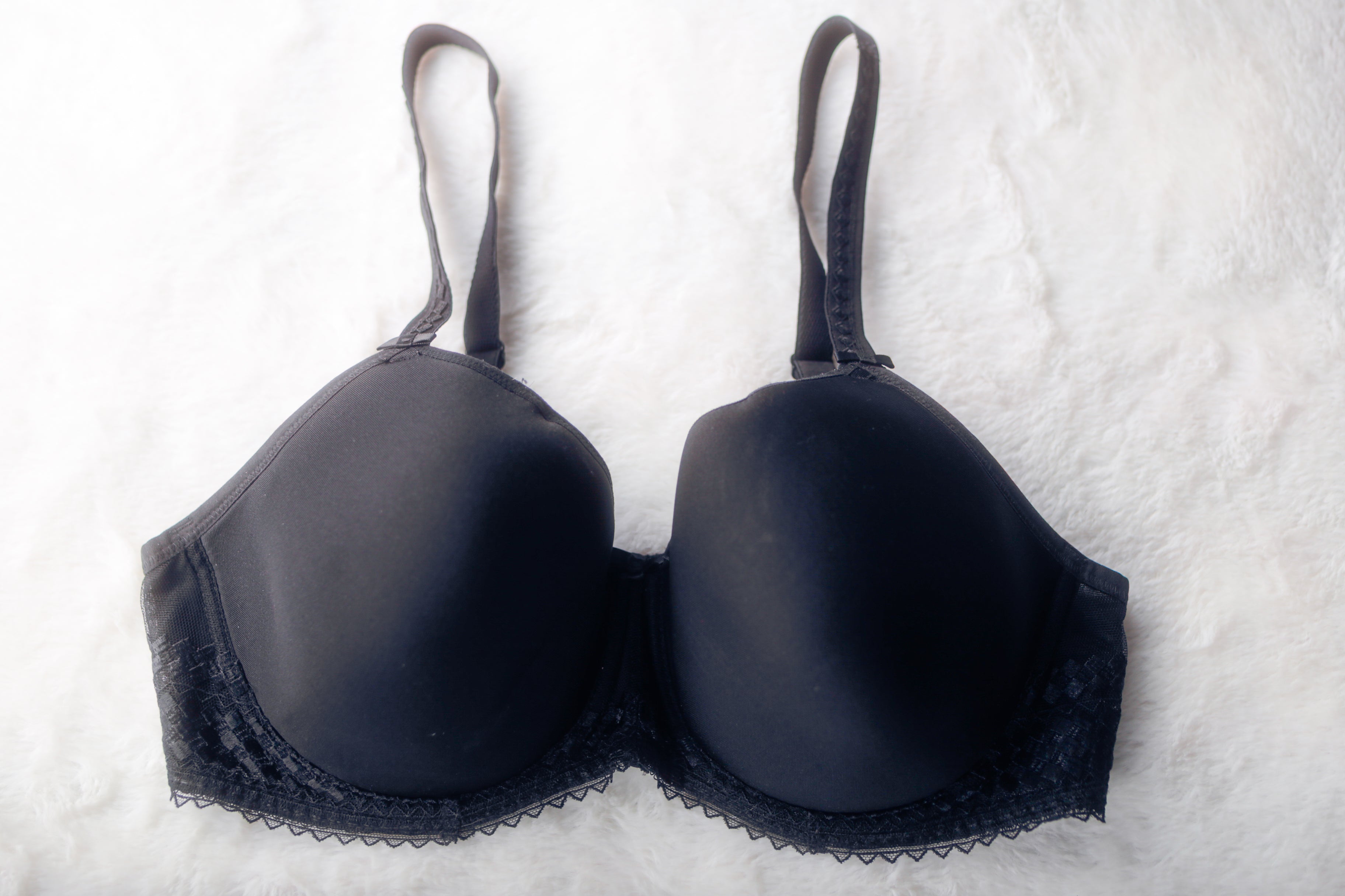 Fantasie US 34DDD UK 34E Rebecca FL2024 Underwire T-shirt Bra Black