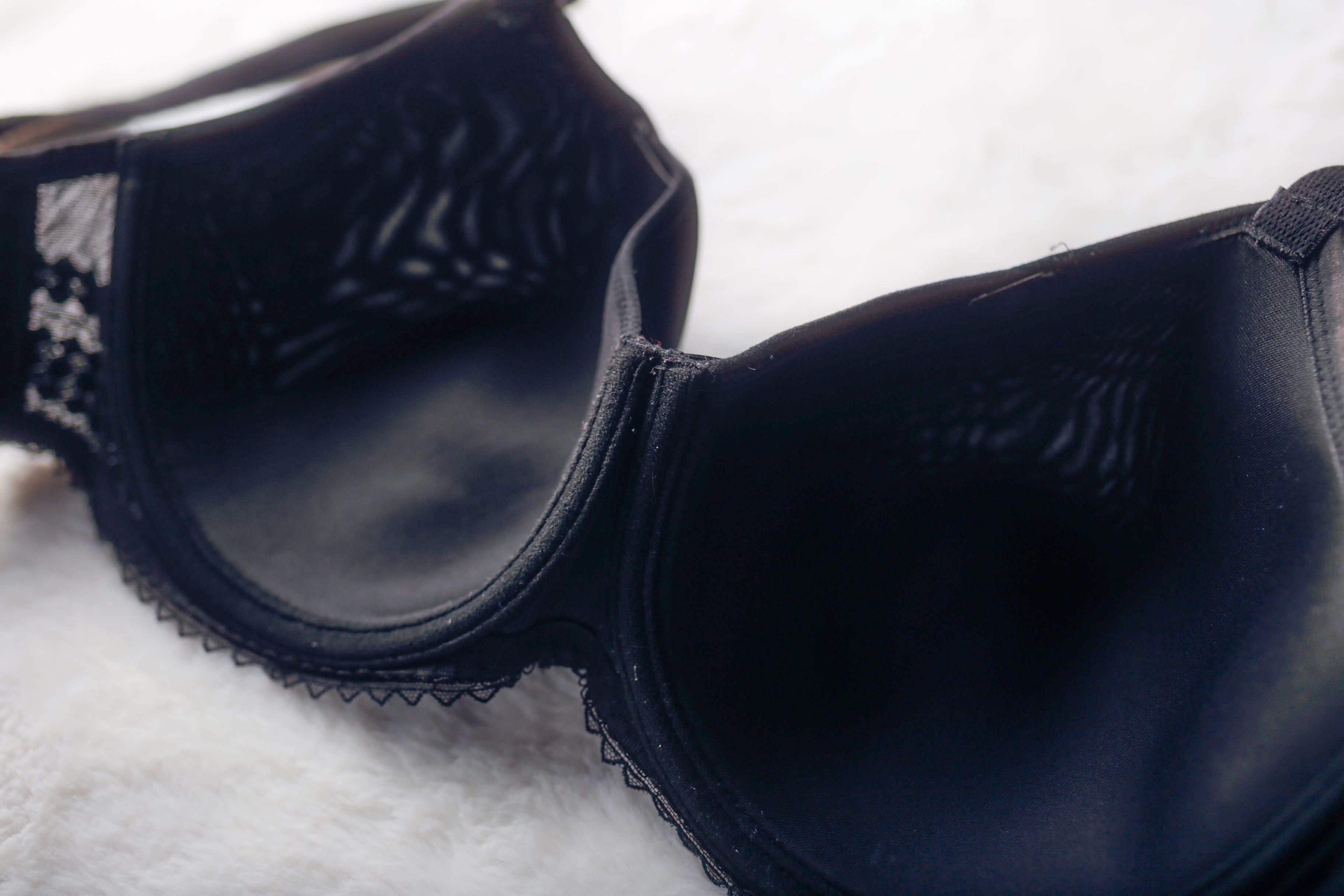 Fantasie US 34DDD UK 34E Rebecca FL2024 Underwire T-shirt Bra Black