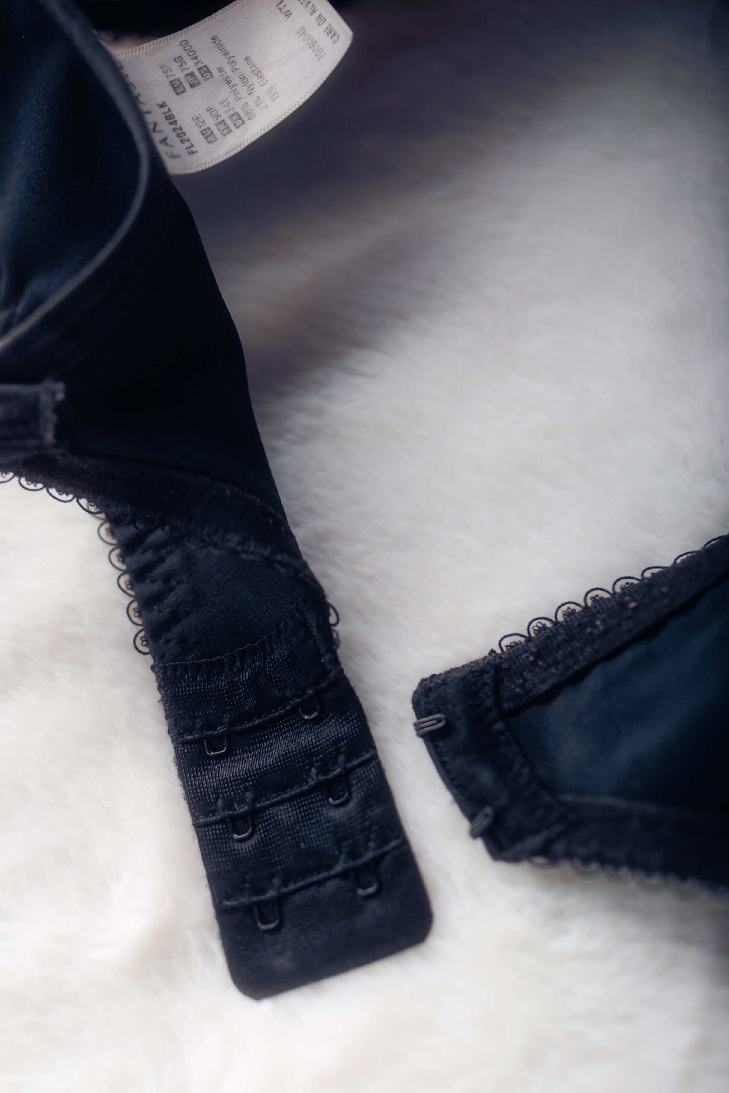 Fantasie US 34DDD UK 34E Rebecca FL2024 Underwire T-shirt Bra Black