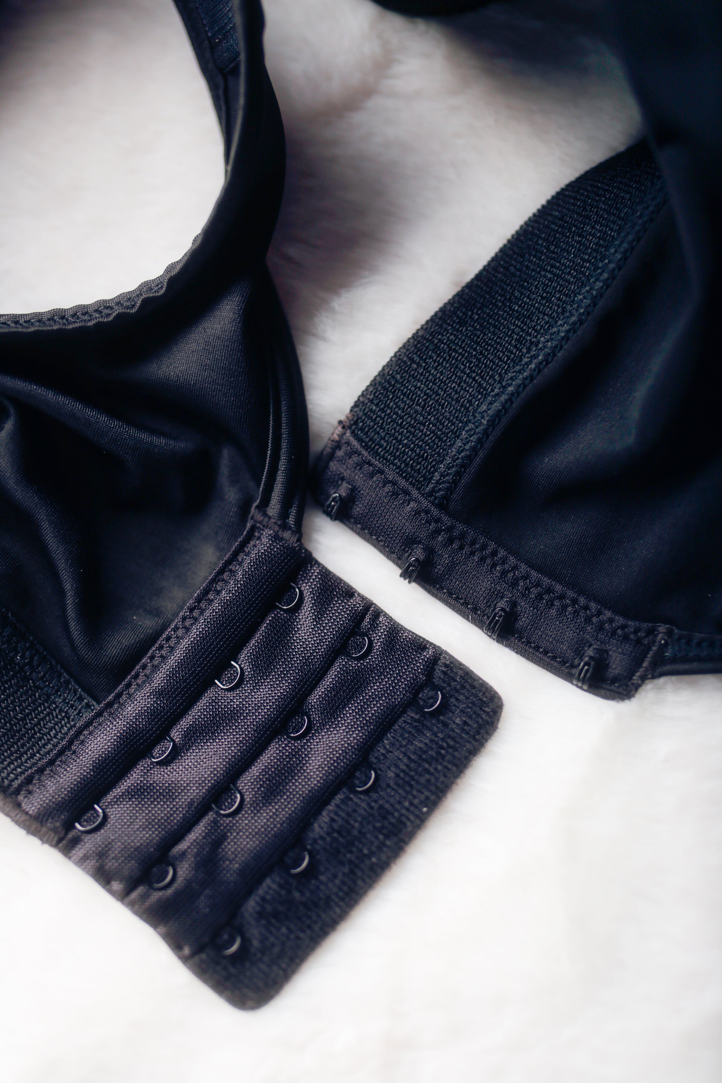 Wacoal 34C Vintage 55101 Underwire Sports Bra Black USA-made