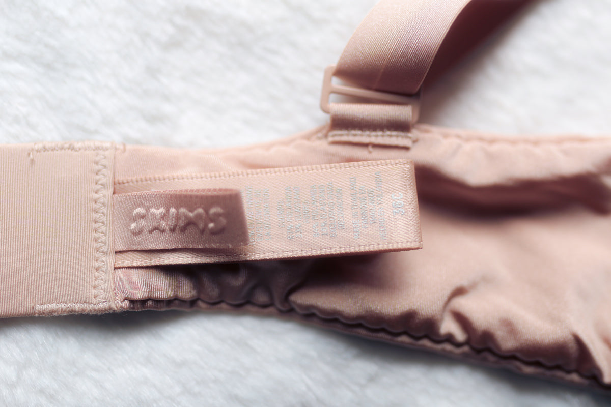 Skims Unlined Sheer Mesh Demi Underwire Seamless Breathable Bra Beige 36C