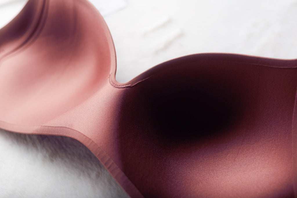 Knix 34C WingWoman Seamless Wireless Contour T-shirt Bra Brown NEW