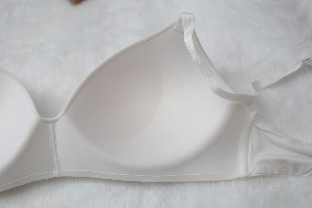 Victoria's Secret 32DD T-shirt Lightly Lined Wireless Bra White